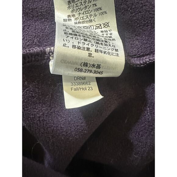 Eddie Bauer Chair Six Hybrid 1/2-Zip Ski Pullover Purple Women's Plus Size 3X - Picture 7 of 14